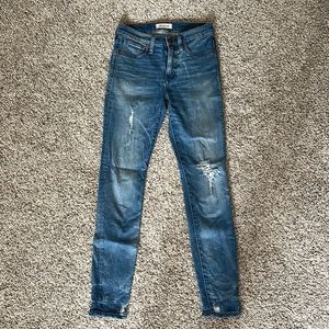 Madewell- 9” High Rise Skinny